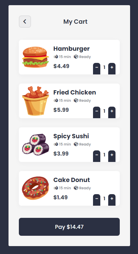 Shopping Cart CSS Main